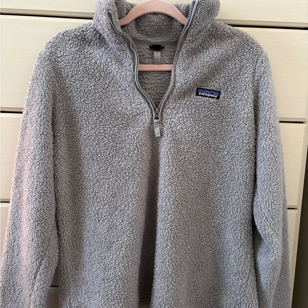 Patagonia Soft Gray Sherpa Jacket